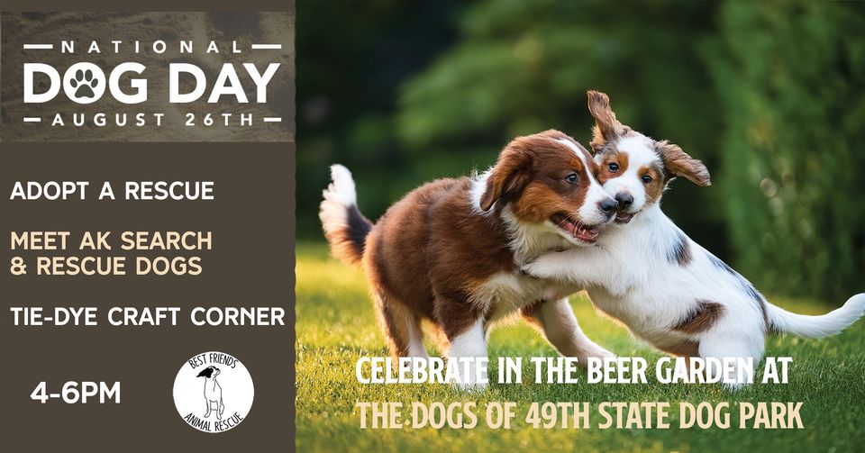 National Dog Day at 49th State Brewing in downtown Anchorage