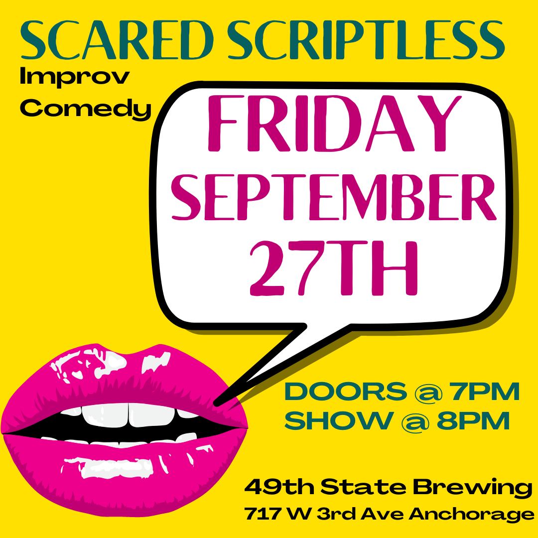 Scared Scriptless Poster