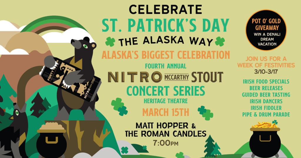 Nitro McCarthy Stout Concert Series with Matt Hopper at 49th State Brewing in downtown Anchorage